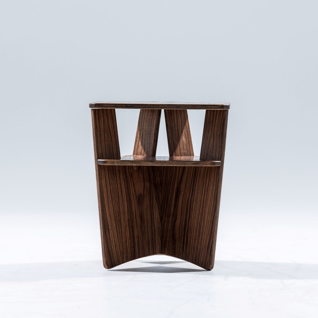 Small Walnut Ford Nightstand