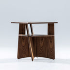 Large Walnut Ford Nightstand