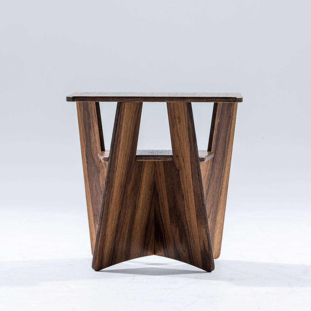 Large Walnut Ford Nightstand