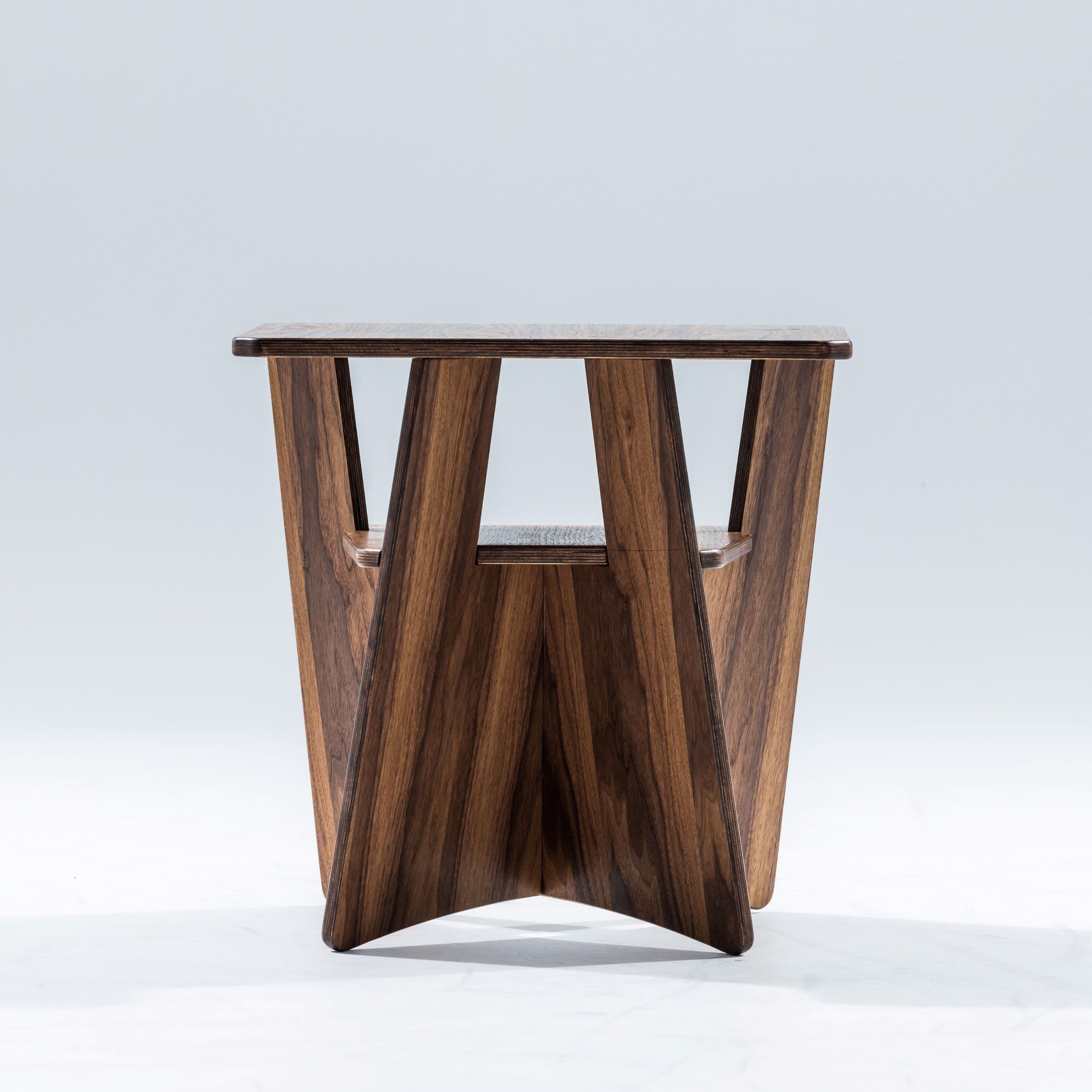 Large Walnut Ford Nightstand