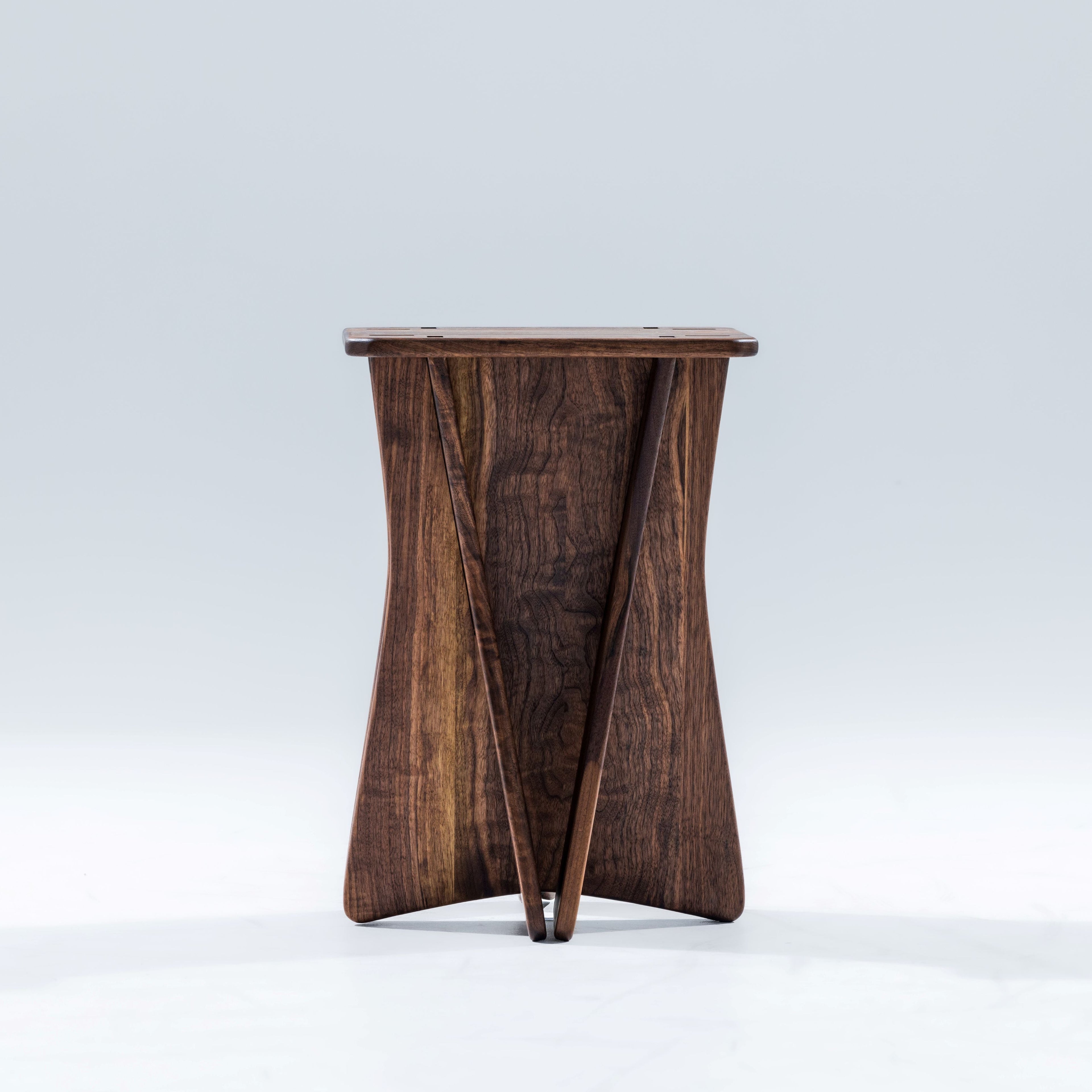 Walnut Banks Accent Table