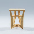 Small Maple Oxbow Nightstand