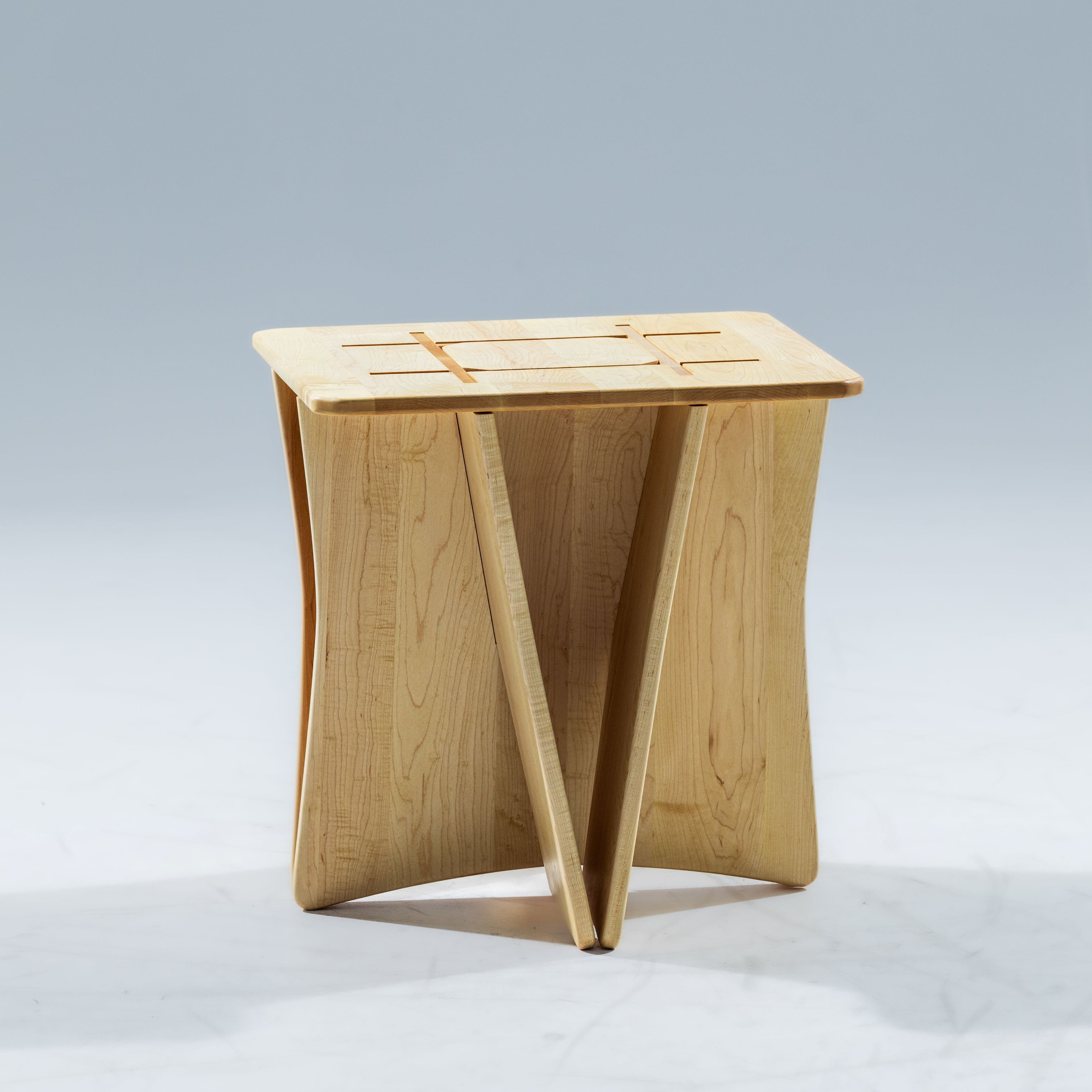Maple Banks End Table