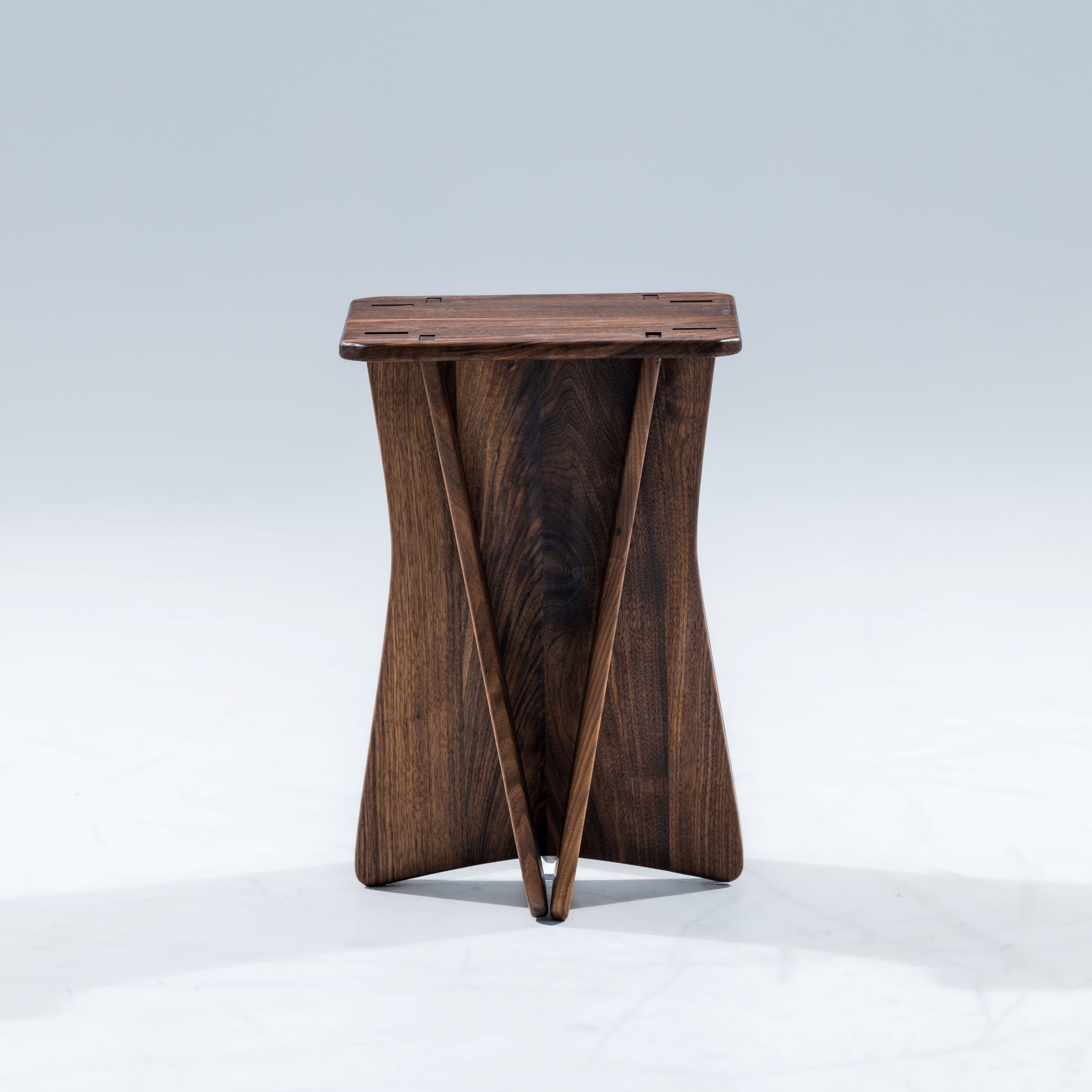 Walnut Banks Accent Table