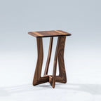 Walnut Bend Accent Table