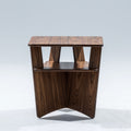 Large Walnut Ford Nightstand