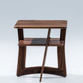 Walnut Bend End Table