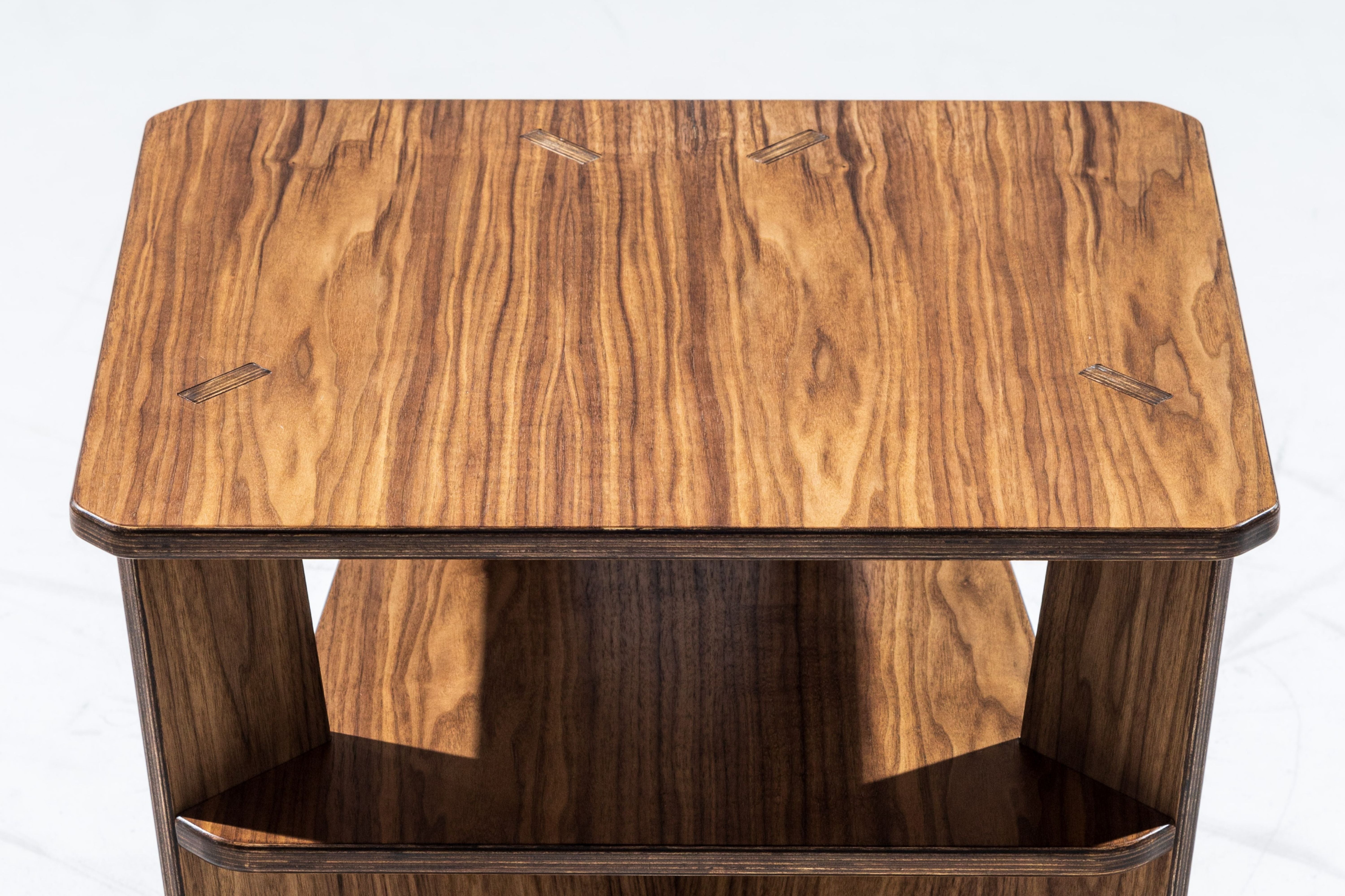 Large Walnut Ford Nightstand – Amargosa Studio
