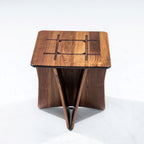 Walnut Banks End Table