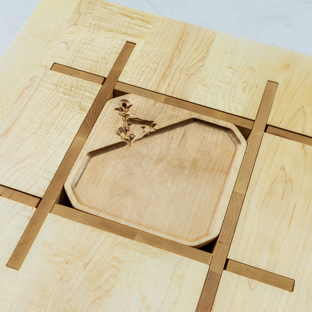 Maple Banks End Table