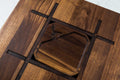 Walnut Delta Incense Tray